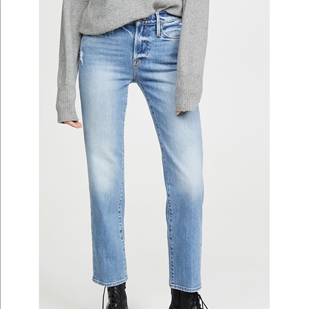 FRAME Le Nouveau Straight Jeans